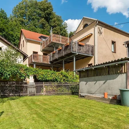 In Saxon With Terrace Apartment Sebnitz